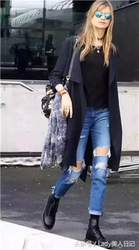 潮马丁靴应该怎么搭配最好看,马丁靴搭配什么穿才好看