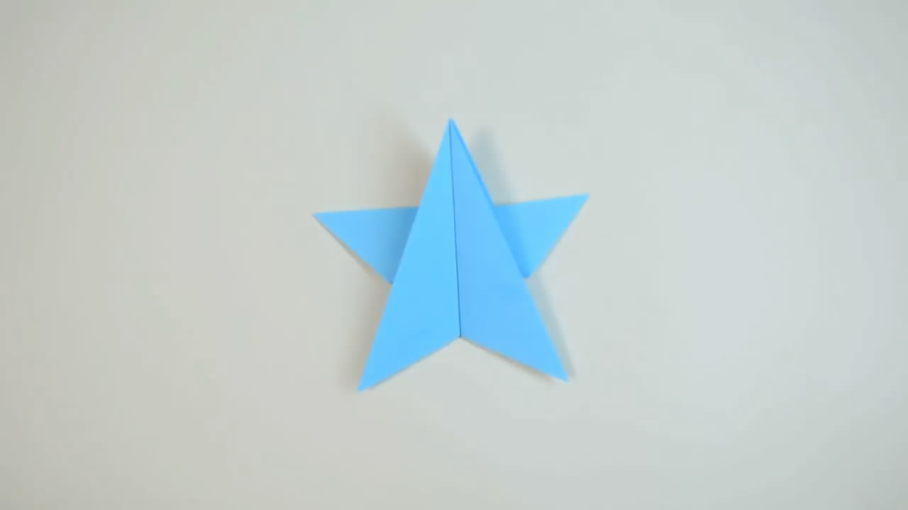 五角星折纸最简单的方法,小五角星折纸最简单教程