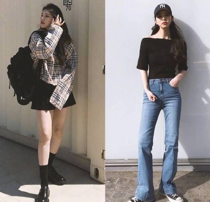 好看穿搭女秋天酷酷的,酷酷girl衣服搭配