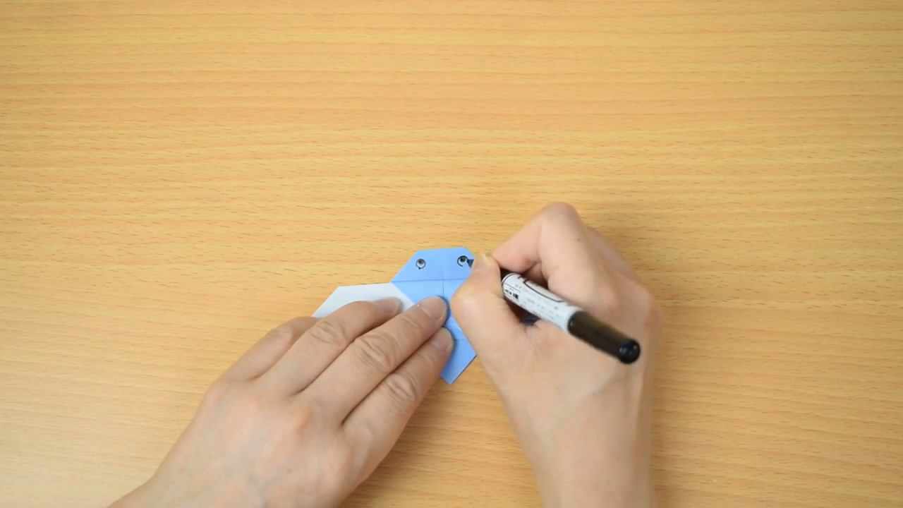 小蜜蜂折纸教程简单的,手工折纸小蜜蜂又简单又好看又棒