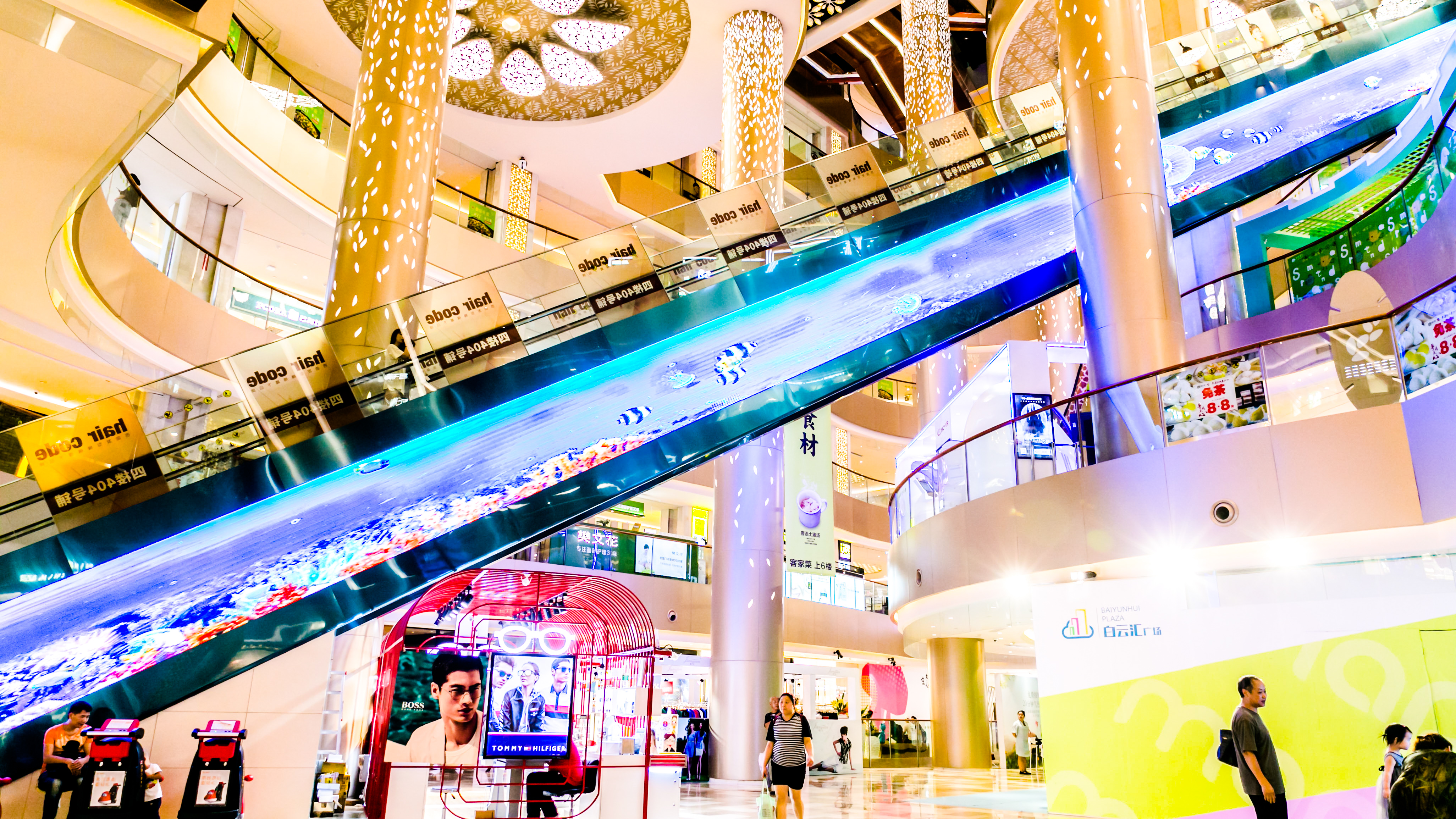 鏉ュ埌骞垮窞鐧戒簯姹囧箍鍦轰笌瑙備紬瑙侀潰,鐧戒簯姹囧箍鍦哄槈骞村崕