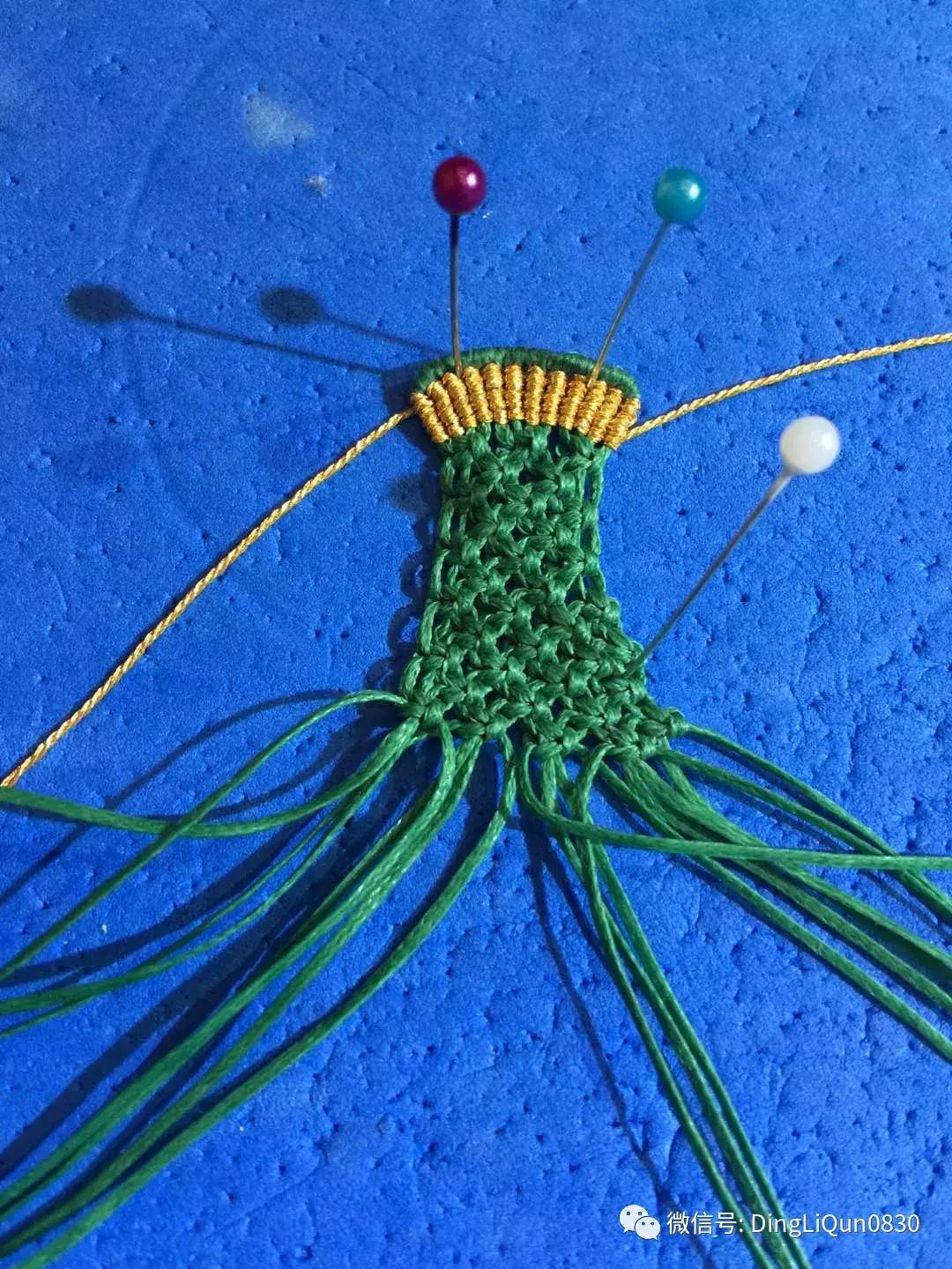 编绳教程铃铛,编绳教程防烫