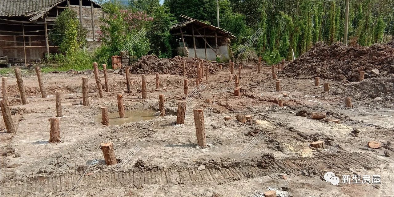 地质条件差宅基地要打多深的桩,宅基地土质太软怎么打基础