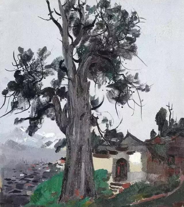 吴冠中字画假的多少钱一幅,吴冠中的画有版权吗