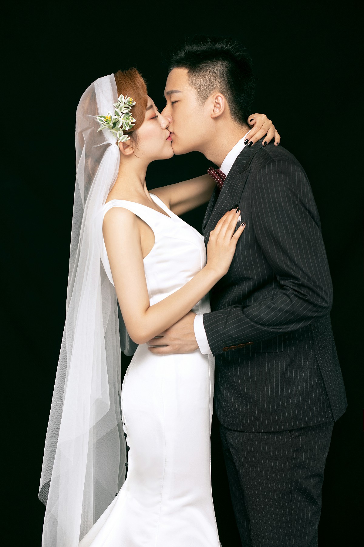 极简内景韩式婚纱照,有什么好看的内景风格婚纱照