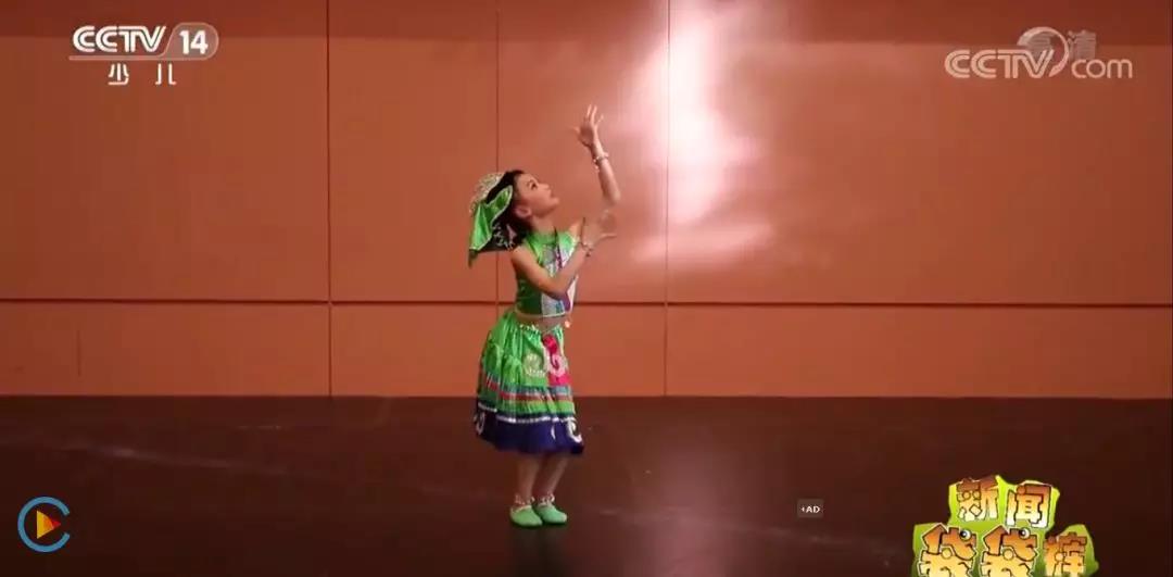 喜报｜爱德米乐童星艺术团荣登CCTV《新闻袋袋裤》
