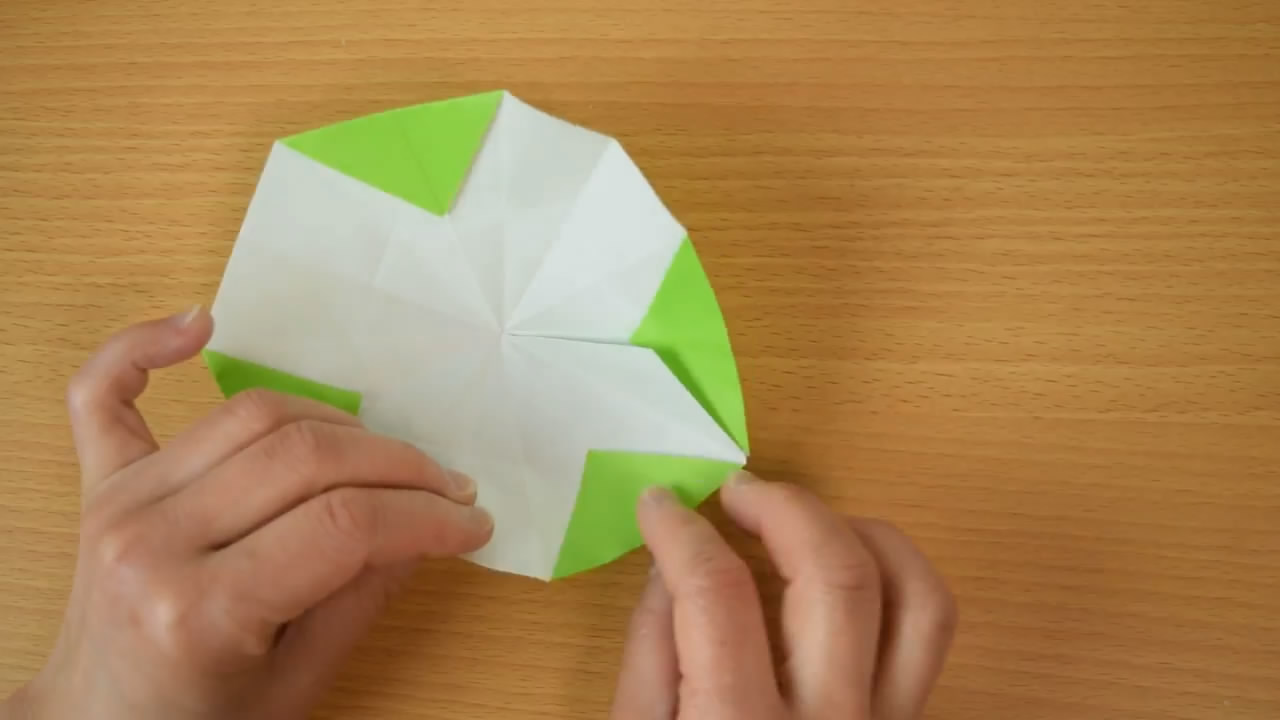 儿童手工折纸小雨伞教程,儿童折纸小雨伞最简单折纸方法