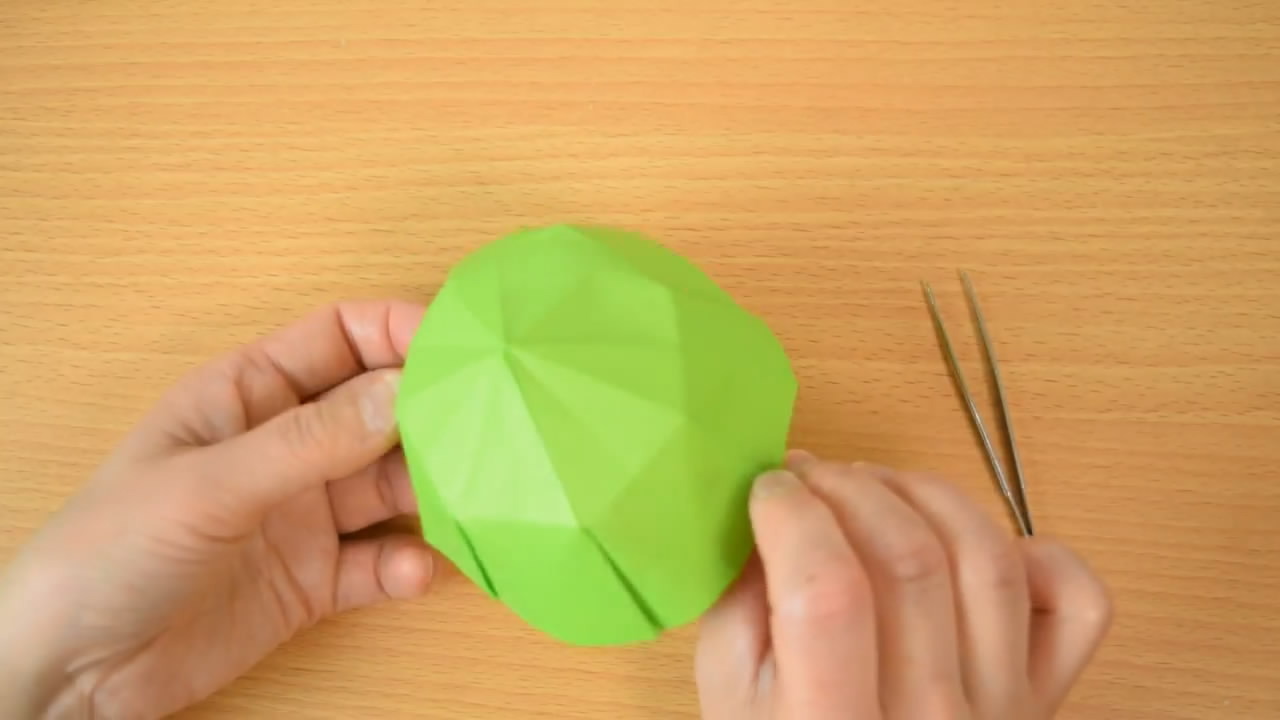 折纸大全简单易折小雨伞,手工折纸怎么折好看小雨伞又简单