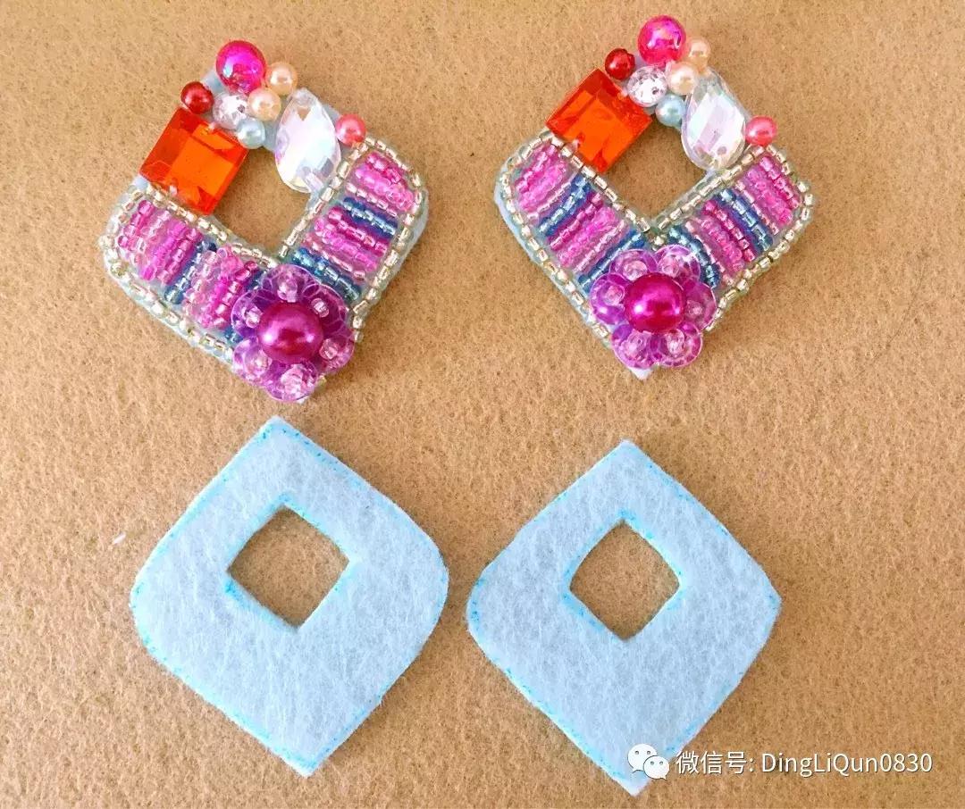 串珠刺绣教程图解,串珠刺绣手工