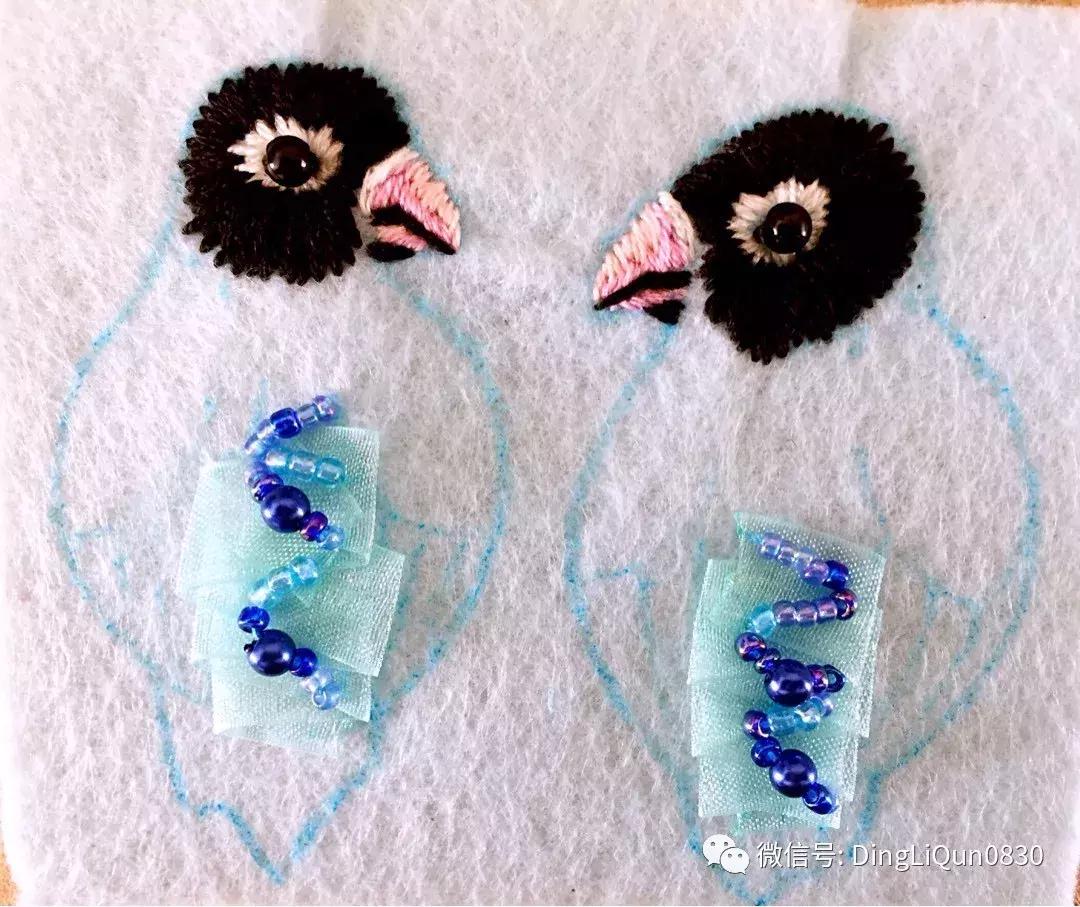 串珠刺绣教程图解,串珠刺绣手工