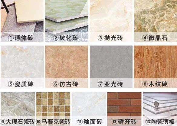 买瓷砖十大误区,买瓷砖需要注意的五大坑