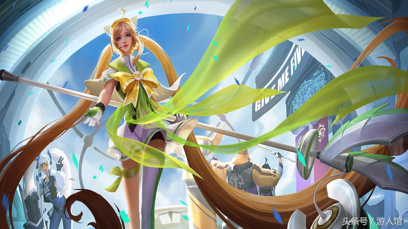 王者荣耀：官方发布大乔团战皮肤全特效，真的是充满了治愈气息