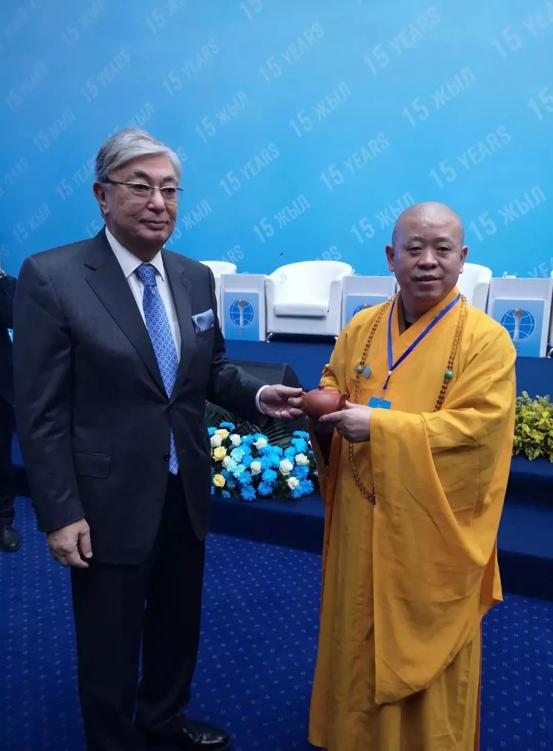 佛教人士参加全国人大代表会议,东林寺释纯一法师