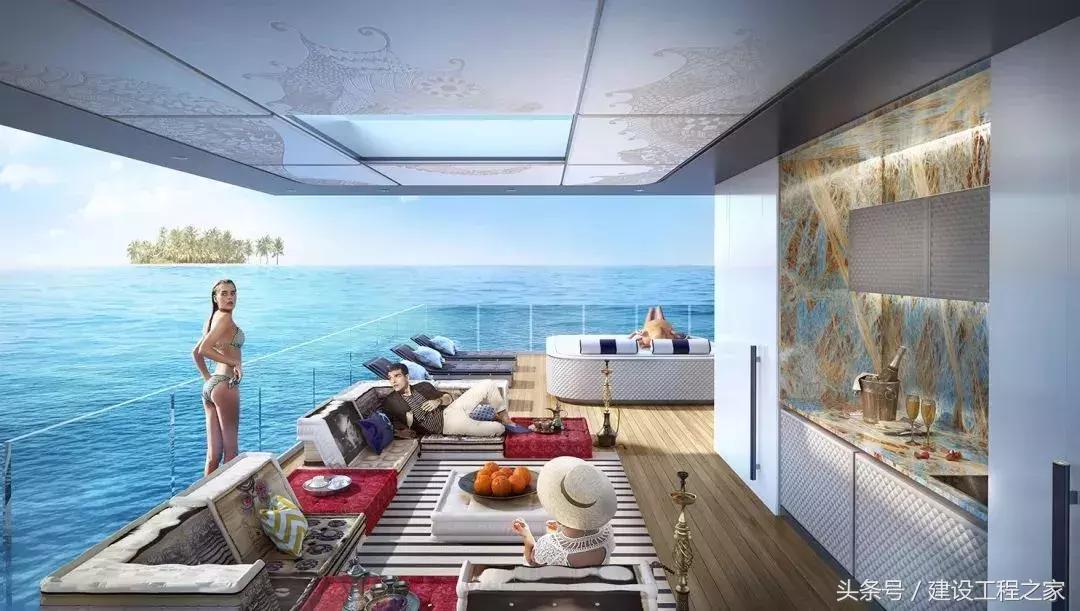 迪拜人工岛建造,迪拜新修的岛屿建筑