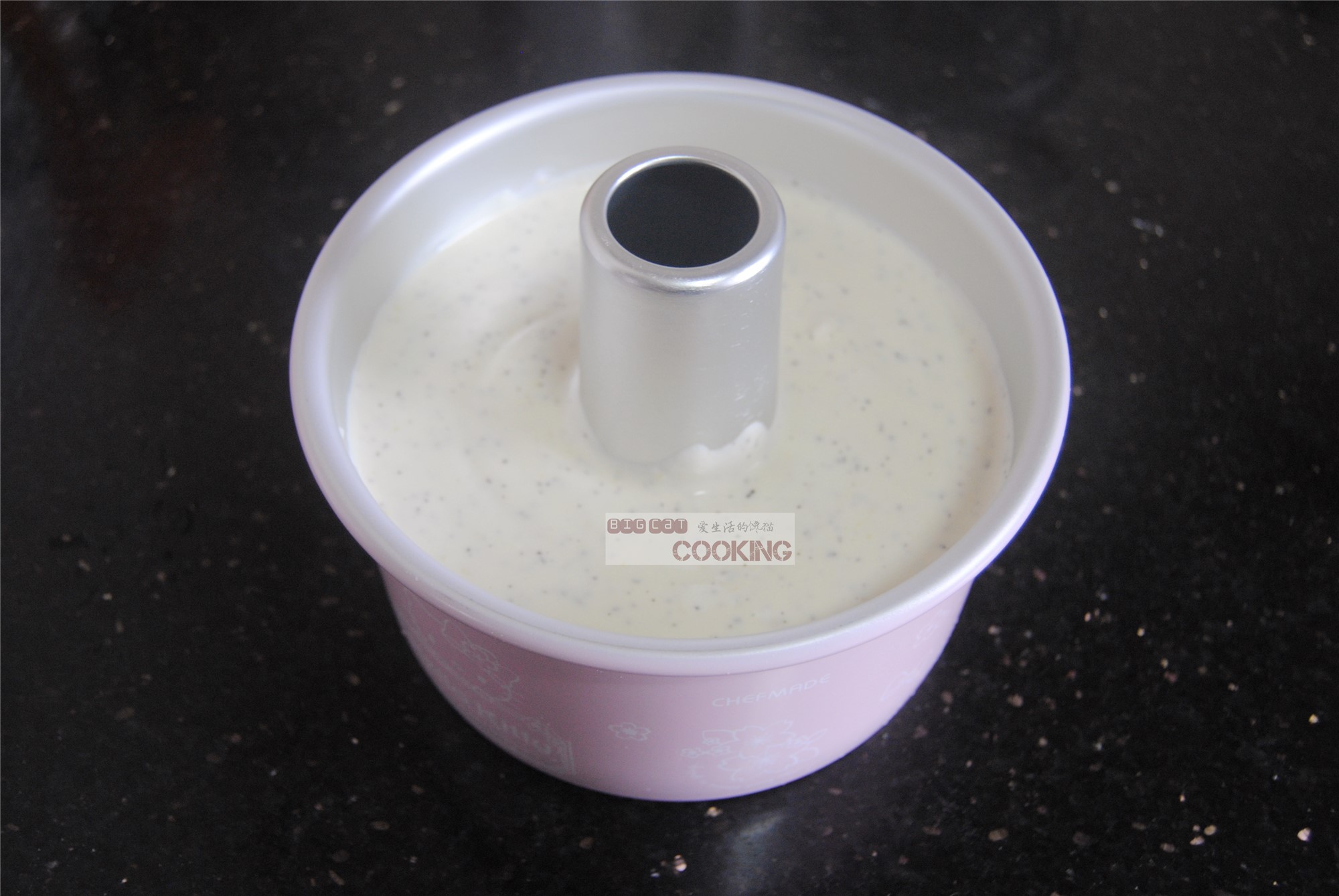 零失败超细腻8寸戚风蛋糕,入口即化的黄金乳酪戚风蛋糕