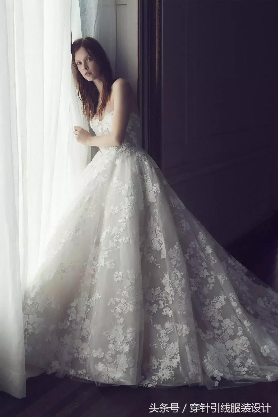 2018婚纱时尚造型趋势,2019婚纱礼服款式流行趋势