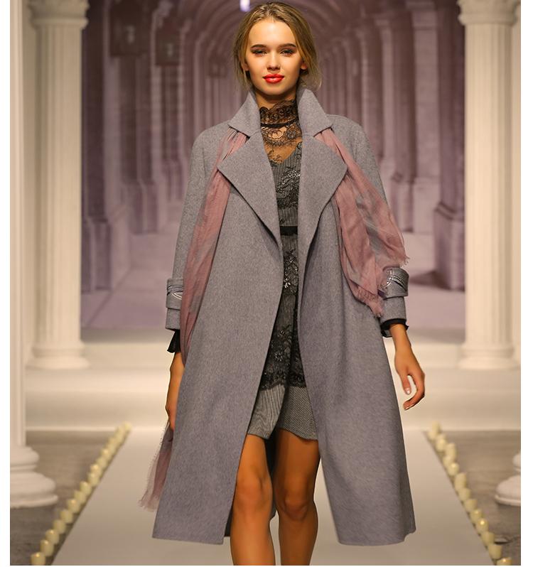 欧美风大衣秋冬款,欧美小众高定秋冬大衣