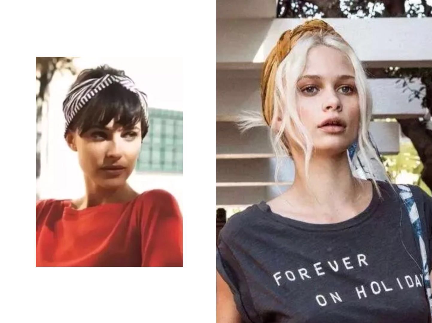 发饰高级感轻奢发带,美丽从头开始发型推荐