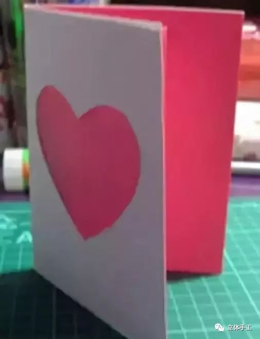 重阳节手工全红色贺卡,重阳节礼物手工贺卡简单又惊喜