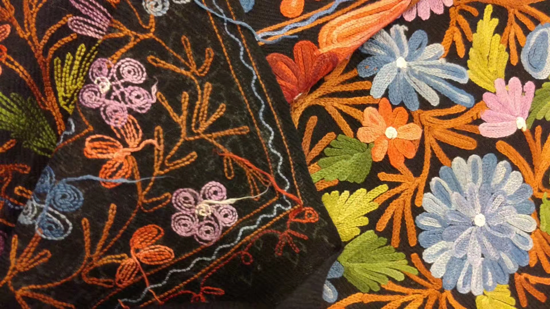 尼泊尔羊绒刺绣民族披肩,拉萨哪里买尼泊尔羊毛披肩