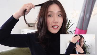 dyson戴森hs05落日玫瑰卷发棒,戴森卷发棒hs01和hs05买哪个好