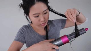 dyson戴森hs05落日玫瑰卷发棒,戴森卷发棒hs01和hs05买哪个好