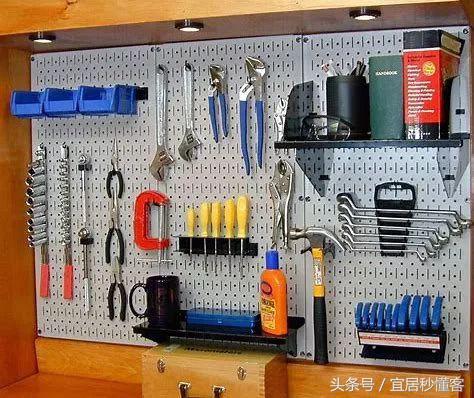 整理洞洞板的方法,厨房没有柜子怎么收纳洞洞板