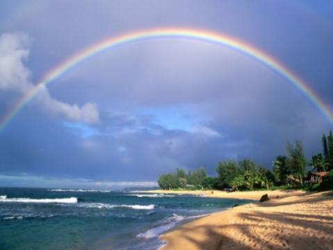 彩虹是怎么形成的自然现象,彩虹是怎么出现的原理