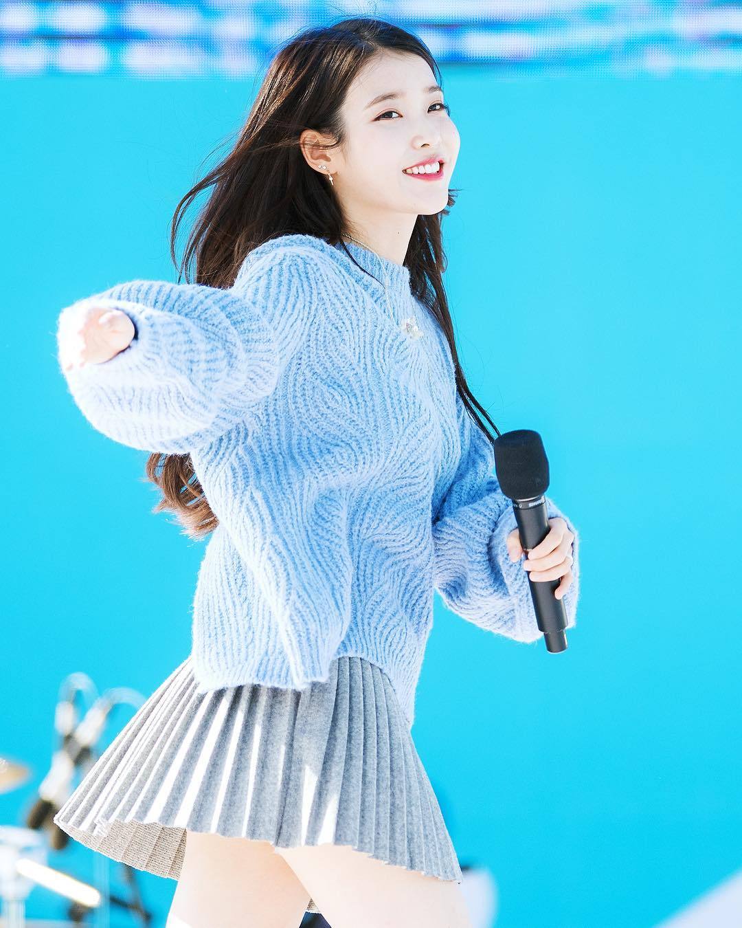 iu冬季私服穿搭,iu时尚穿搭