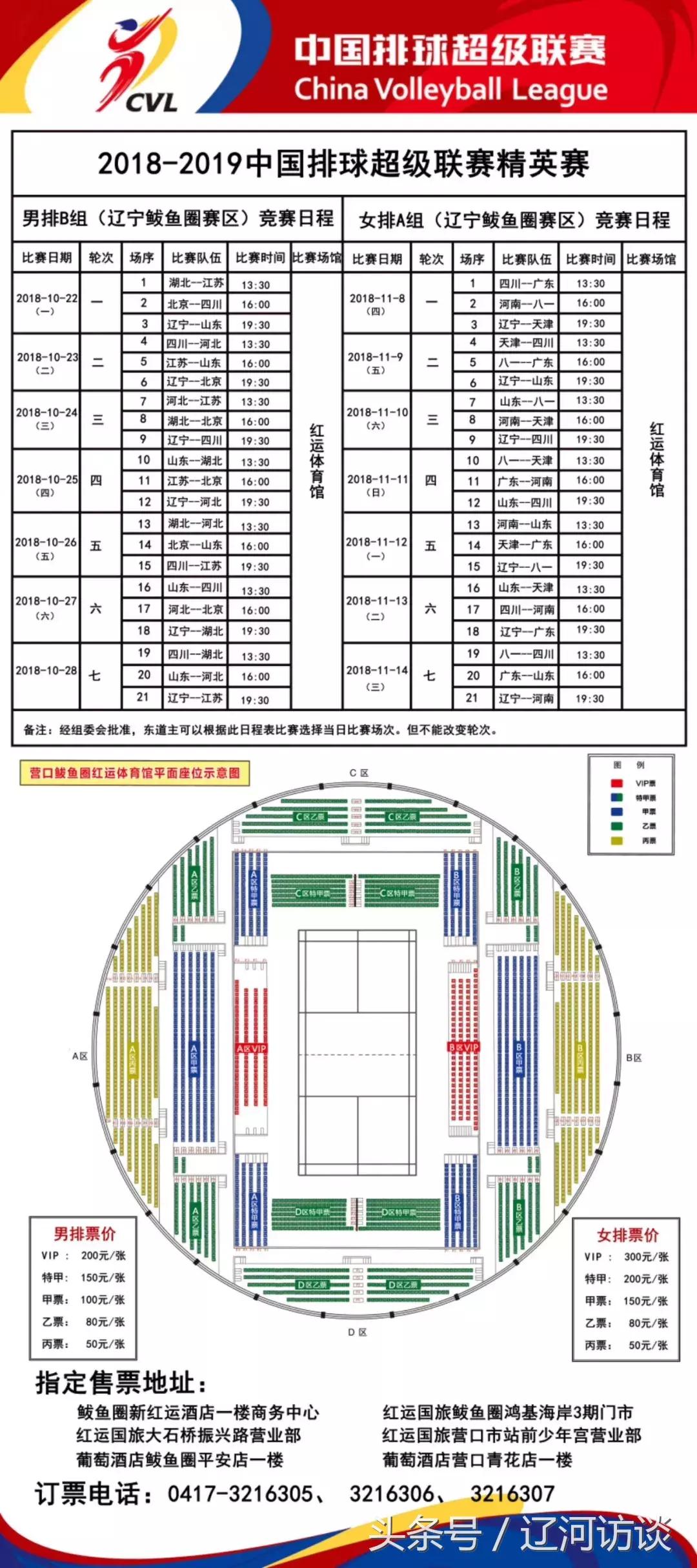 2017-2018中国排球超级联赛决赛,2018-2019中国排球超级联赛决赛