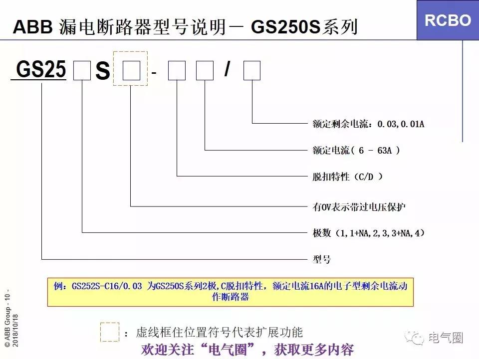 abb高压断路器型号说明书,家用abb断路器型号说明