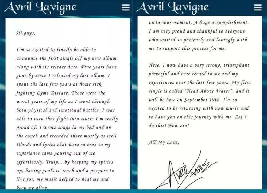 艾薇儿现状知乎,艾薇儿悲惨经历