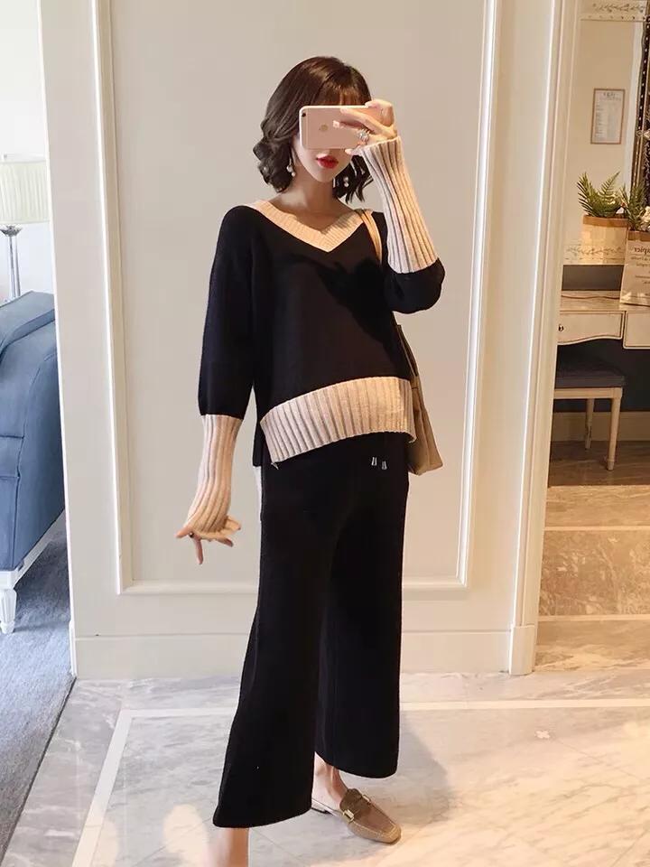 孕妈高个子秋冬款穿搭,适合孕妈的20种穿搭