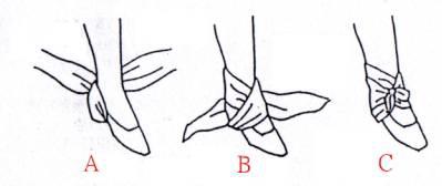 三角巾的包扎使用方法视频,风帽式三角巾包扎