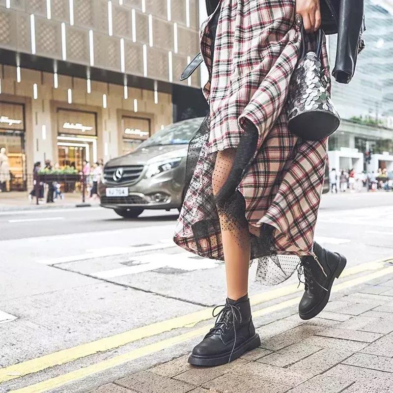 显腿瘦显腿直的靴子,显腿瘦的长筒靴子