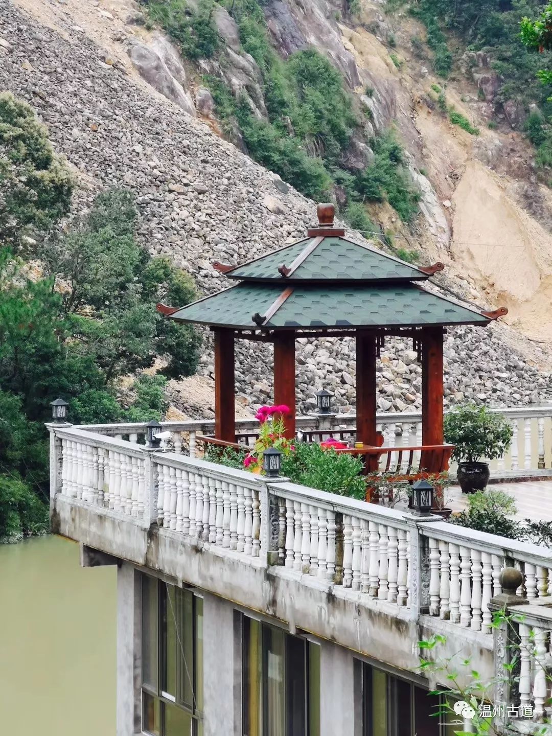 瓯海瞿溪风景,远山近水如诗如画