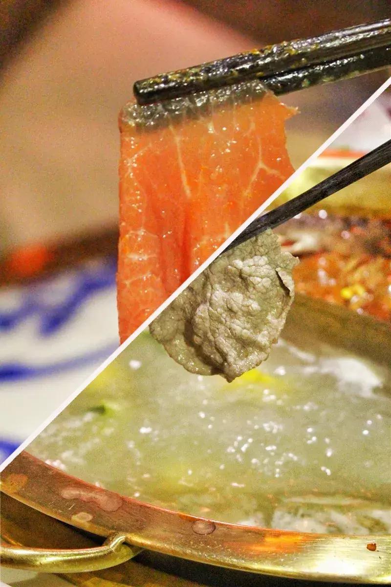 降温的第一锅简易海鲜火锅,降温的第一顿羊肉火锅