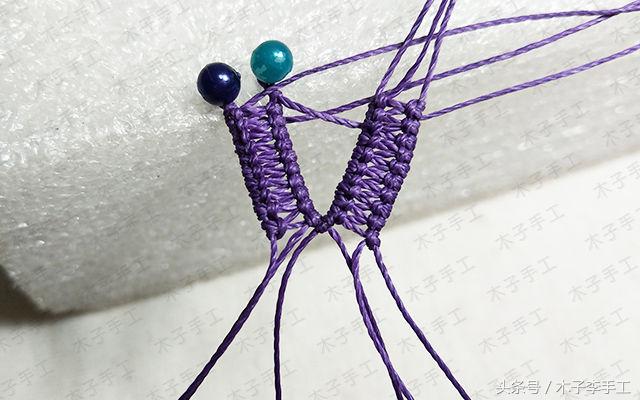 闺蜜同款金豆手链编法,闺蜜手链编法教程大全