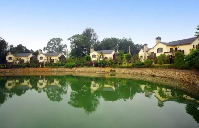 佛冈森波拉温泉冰川水谷,森波拉温泉度假村独栋别墅