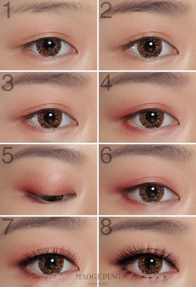 买眼影盘不会配色怎么办,买了眼影不会画详细图解