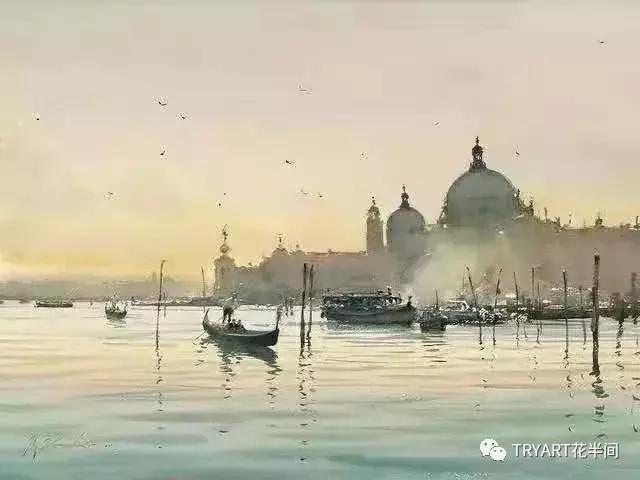水彩大师约瑟夫水彩教学,水彩大师约瑟夫的代表作