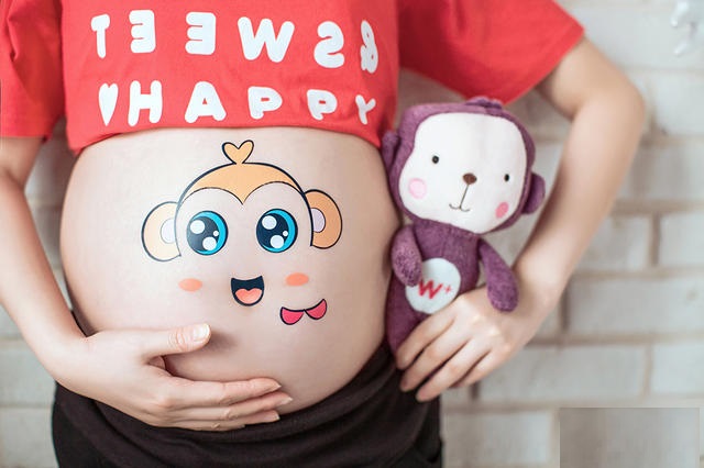 孕妈肚子大小变化,孕妈肚子是圆的还是尖的