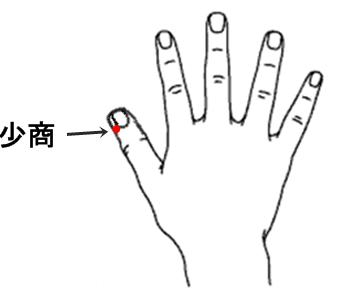 五输穴之少商鱼际与太渊，经渠尺泽肺相连