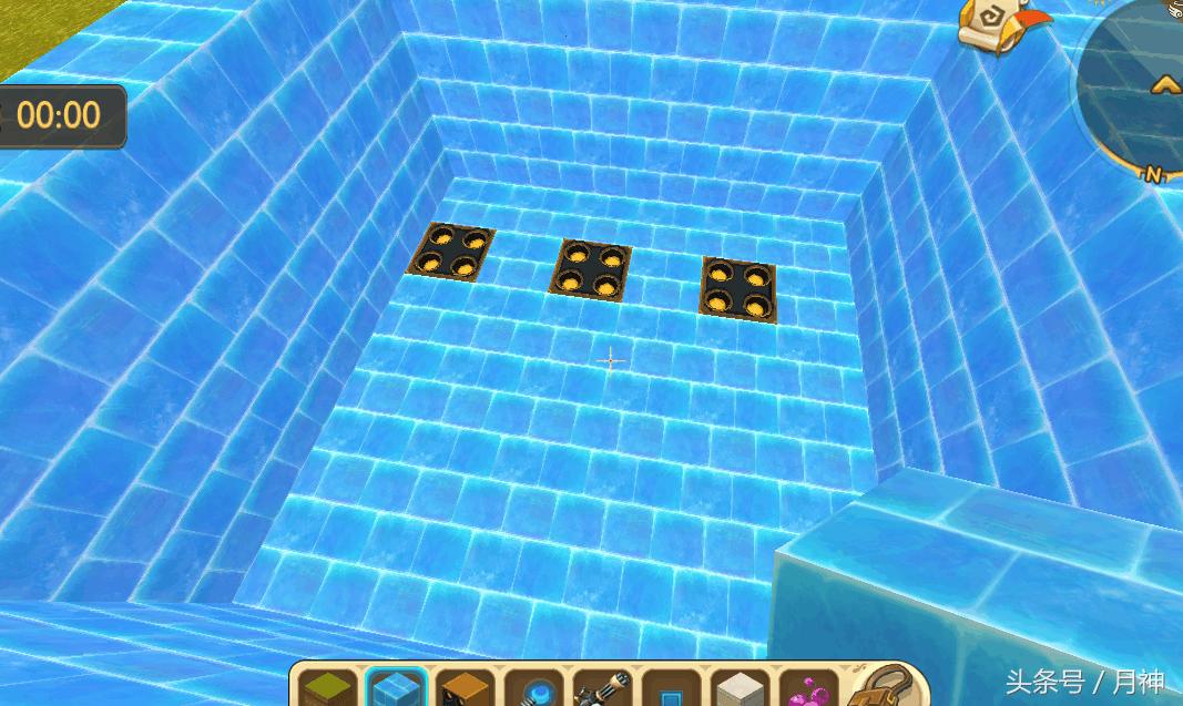 迷你世界大神建造水上乐园,迷你世界建造水滑梯大挑战