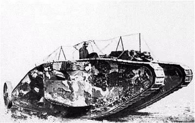 一战坦克进化史,一二三代坦克发展史