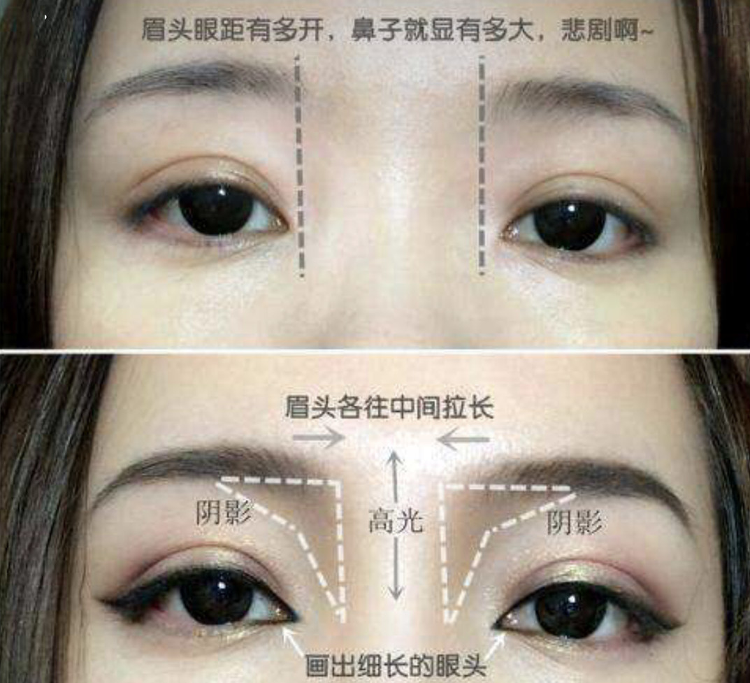 堪比整容的小技巧,塌鼻梁高光修容教程