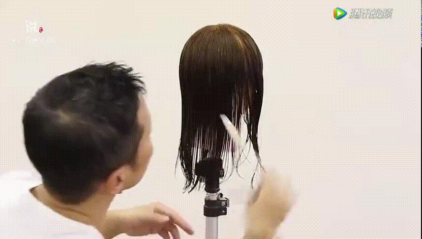 基础长碎发剪发方法与技巧,头发粗碎发多适合什么短发