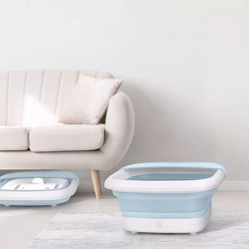 小泡脚盆自动加热按摩,脚部按摩加热足浴盆