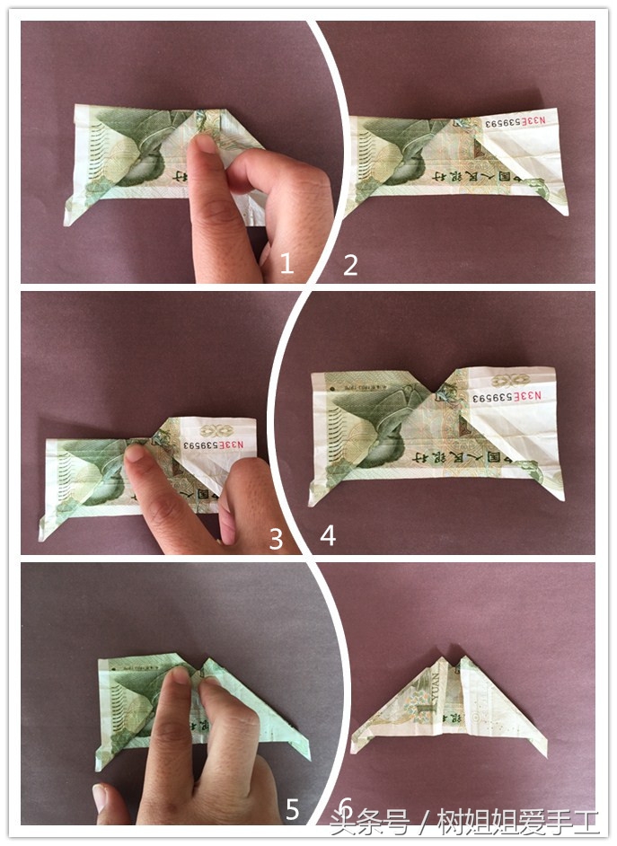 钱折爱心戒指图解大全,折纸爱心折戒指大全