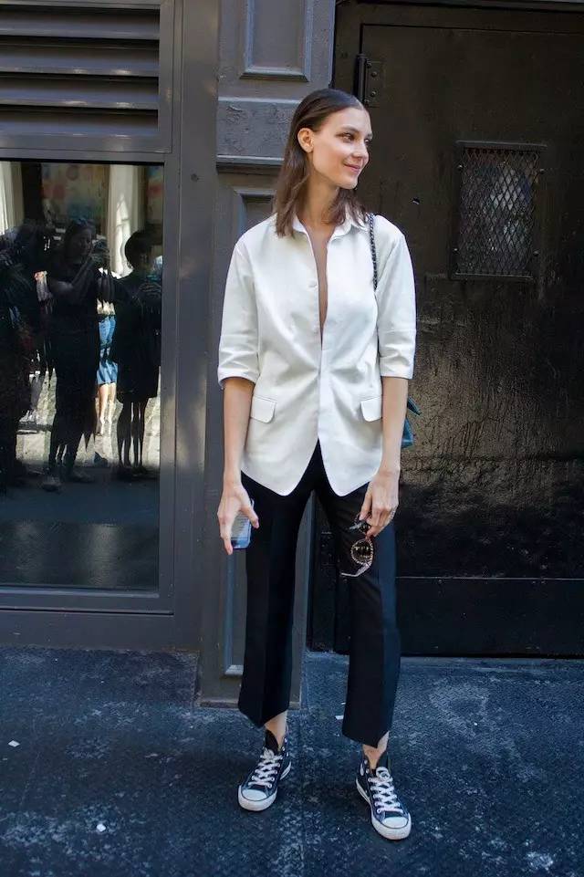 匡威鞋经典款穿搭,匡威鞋夏天潮流帅气穿搭